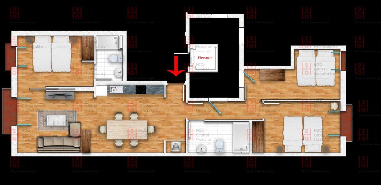 Appartement Canela Homes Macba Barcelone